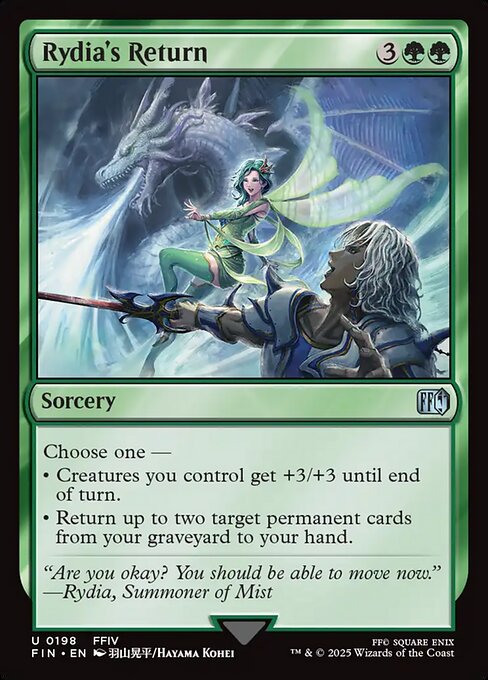 Rydia's Return - Magic: The Gathering FIN #198