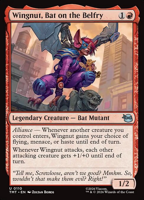 Wingnut, Bat on the Belfry - Magic: The Gathering TMT #110