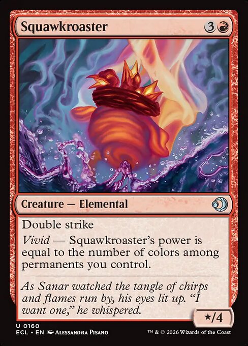 Squawkroaster - Magic: The Gathering ECL #160