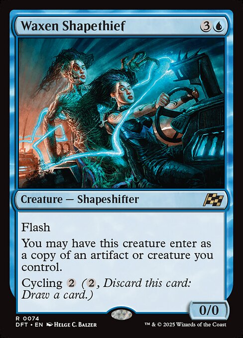 Waxen Shapethief - Magic: The Gathering DFT #74