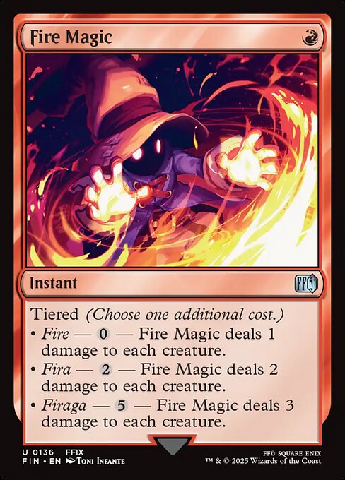 Fire Magic - Magic: The Gathering FIN #136