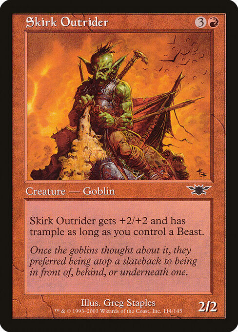 Skirk Outrider - Magic: The Gathering LGN #114