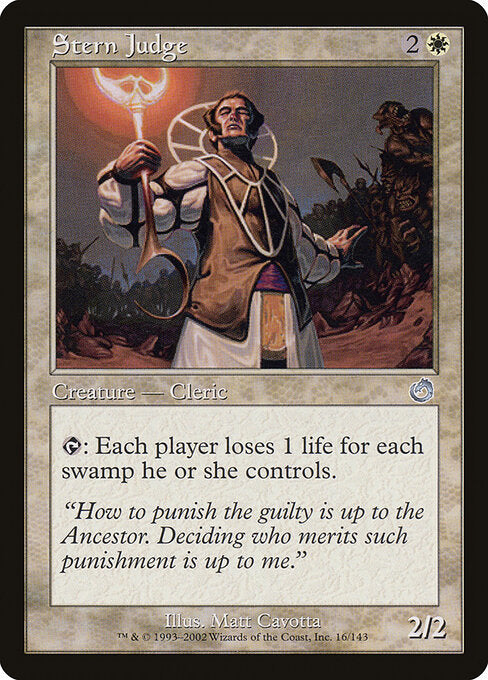 Stern Judge - Magic: The Gathering TOR #16