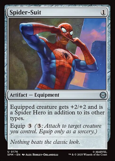 Spider-Suit - Magic: The Gathering SPM #176
