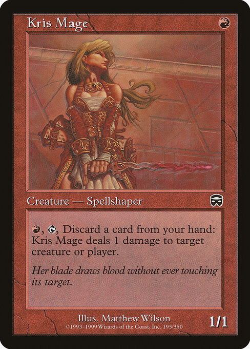 Kris Mage Mercadian Masques MMQ