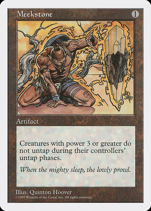 Meekstone - Magic: The Gathering 5ED #389