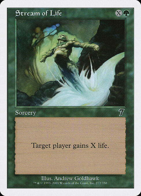 Stream of Life - Magic: The Gathering 7ED #272