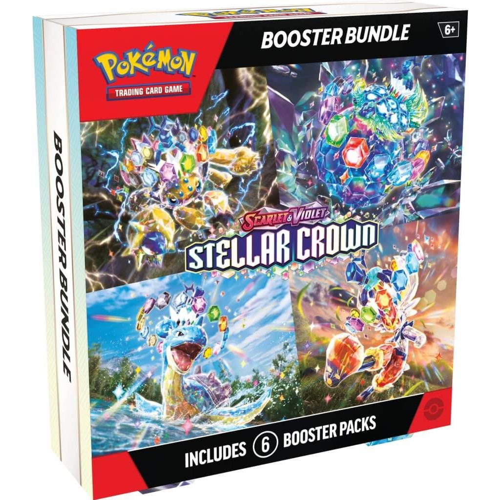 Pokemon TCG: Stellar Crown - Booster Bundle