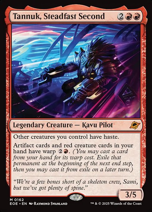 Tannuk, Steadfast Second - Magic: The Gathering EOE #162