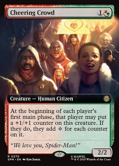Cheering Crowd - Magic: The Gathering SPM #270