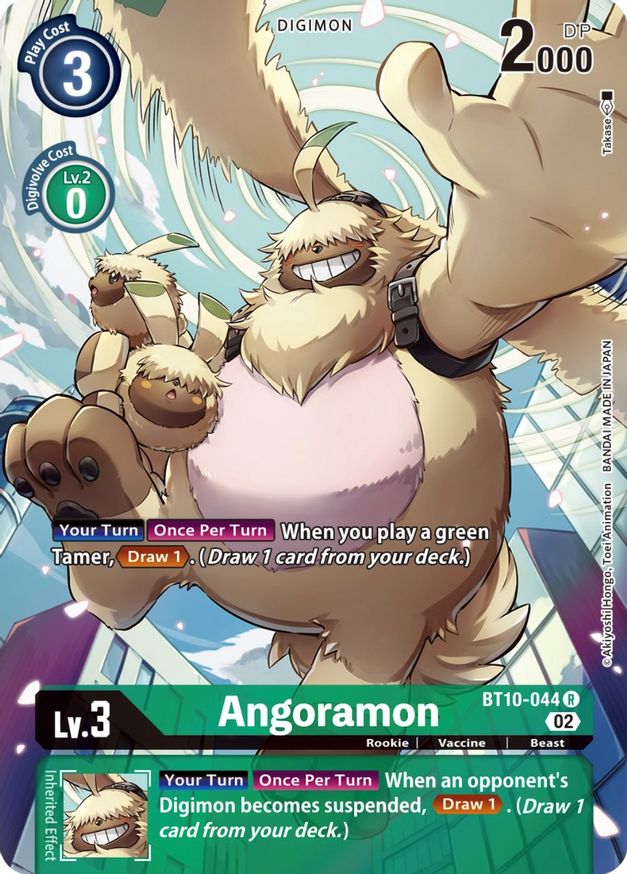 Angoramon (Alternate Art)  - BT10-044