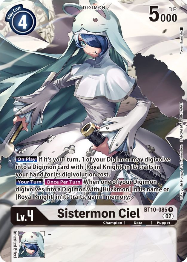 Sistermon Ciel (Alternate Art)  - BT10-085