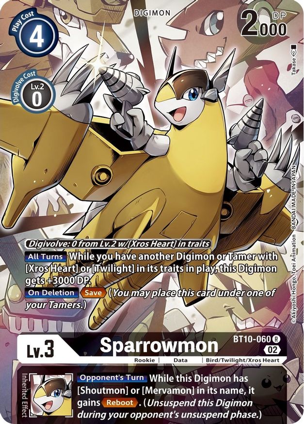 Sparrowmon (Alternate Art)  - BT10-060