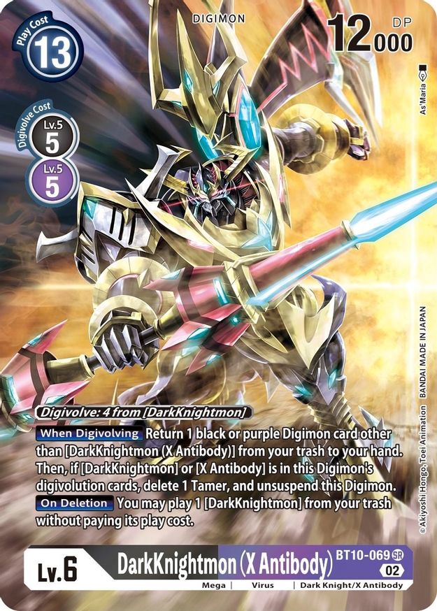 DarkKnightmon (X Antibody) (Alternate Art)  - BT10-069