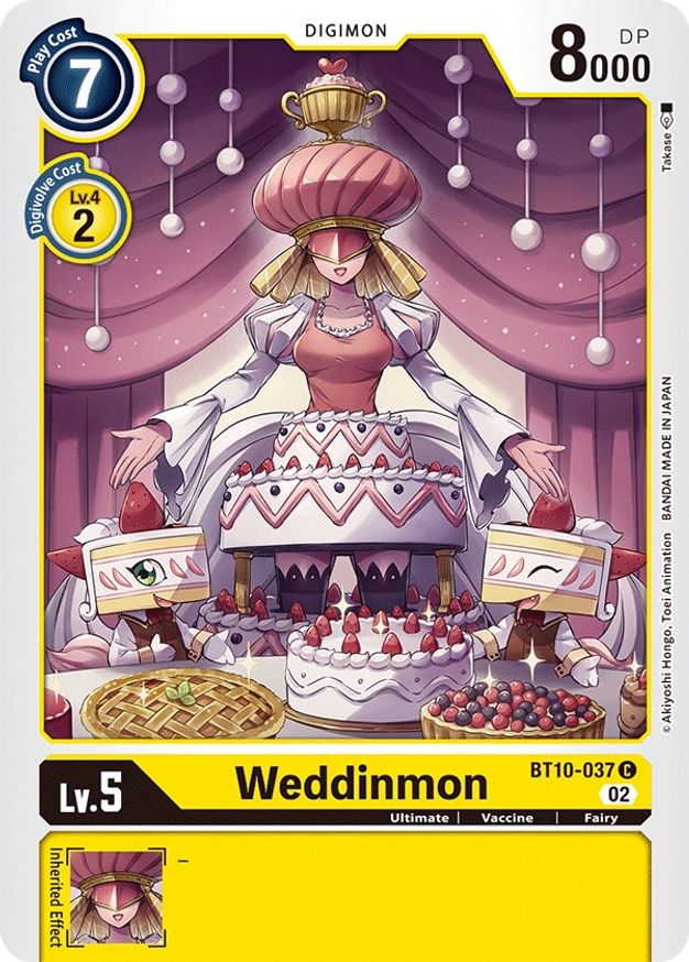 Weddinmon  - BT10-037