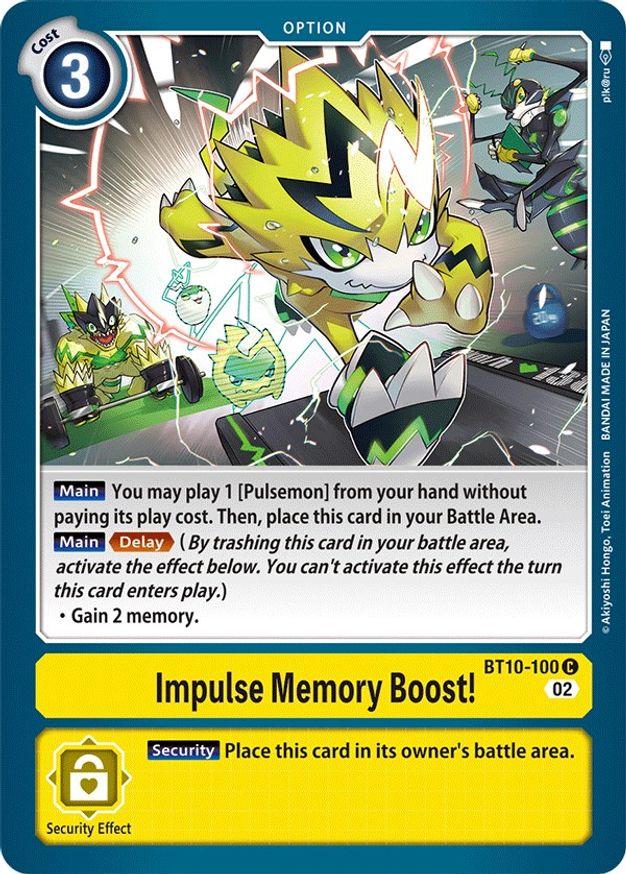 Impulse Memory Boost!  - BT10-100