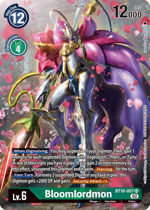 Bloomlordmon (Alternate Art)  - BT10-057