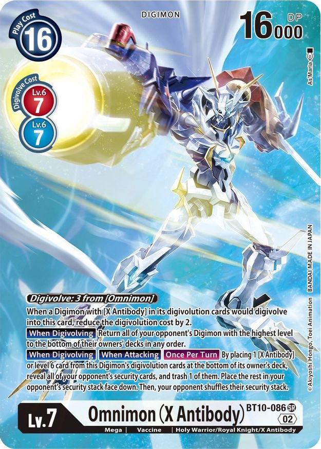 Omnimon (X Antibody) (Alternate Art)  - BT10-086