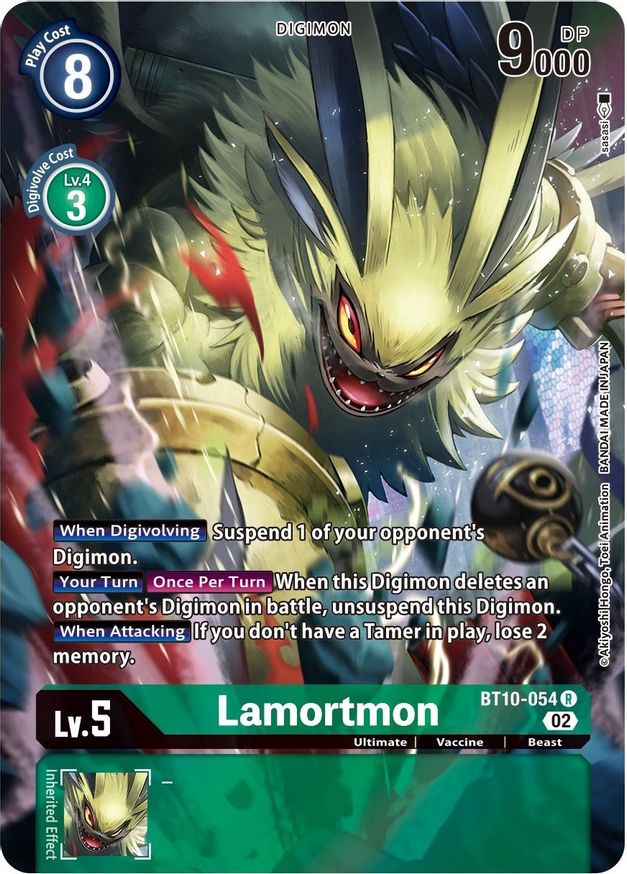 Lamortmon (Alternate Art)  - BT10-054