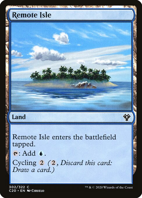 Remote Isle - Magic: The Gathering C20 #302