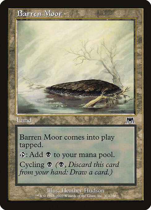 Barren Moor - Magic: The Gathering ONS #312