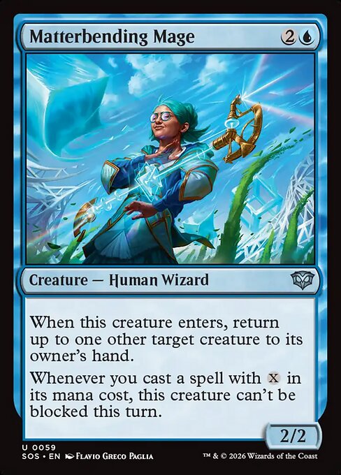 Matterbending Mage - Magic: The Gathering SOS #59