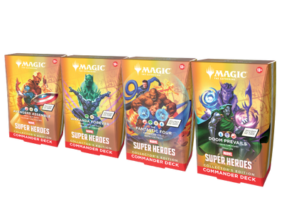 MTG: Universes Beyond- Marvel Super Heroes Commander Deck, Collector Edition