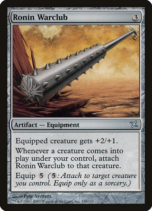 Ronin Warclub Betrayers of Kamigawa BOK