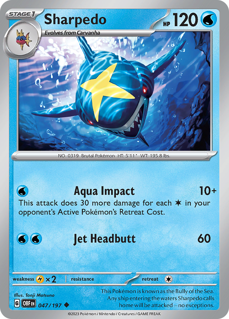 Sharpedo - 047/197