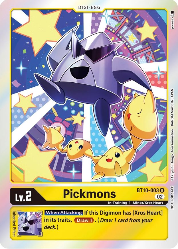 Pickmons (Official Tournament Pack Vol.8)  - BT10-003