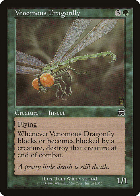 Venomous Dragonfly - Magic: The Gathering MMQ #282