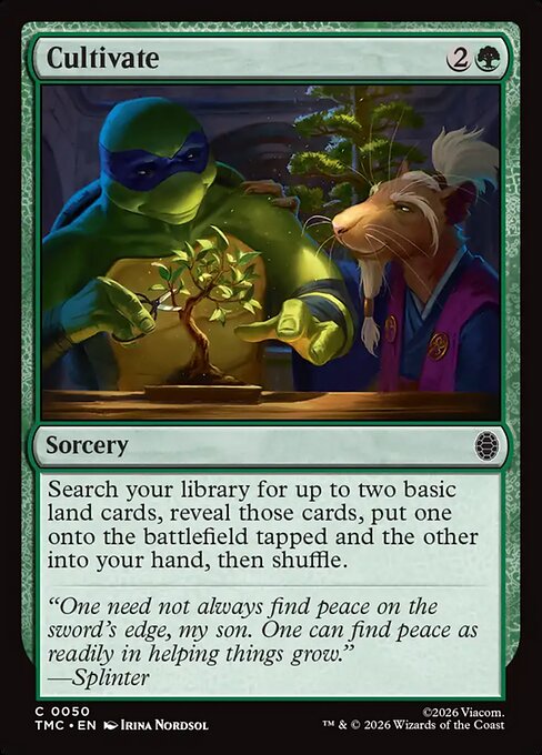 Cultivate - Magic: The Gathering TMC #50