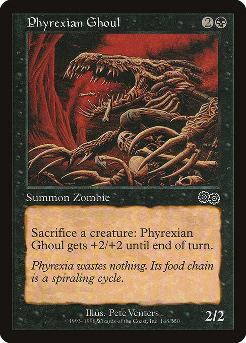 Phyrexian Ghoul - Magic: The Gathering USG #148