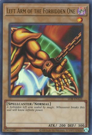 Left Arm of the Forbidden One - LOB-EN123