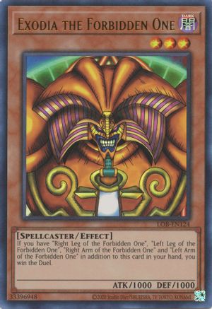 Exodia the Forbidden One - LOB-EN124