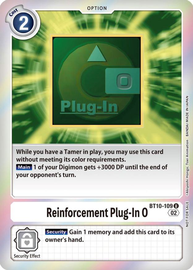 Reinforcement Plug-In 0 (Event Pack 4)  - BT10-109