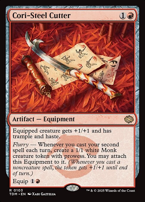 Cori-Steel Cutter - Magic: The Gathering TDM #103