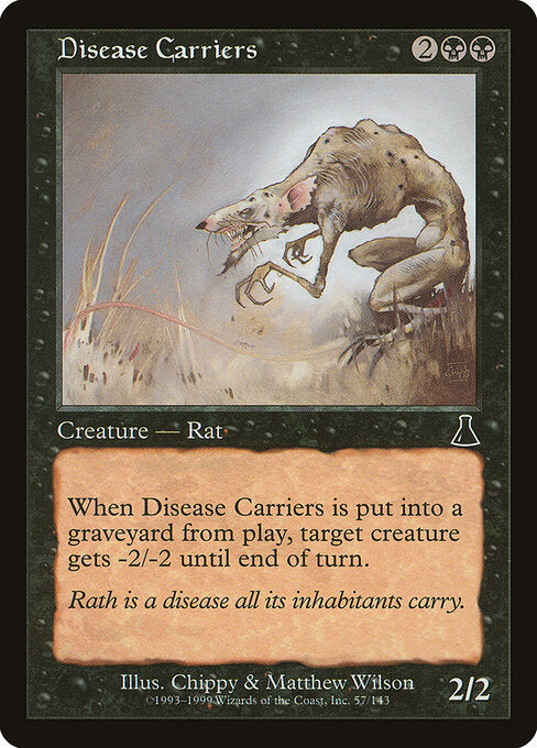 Disease Carriers - Magic: The Gathering UDS #57