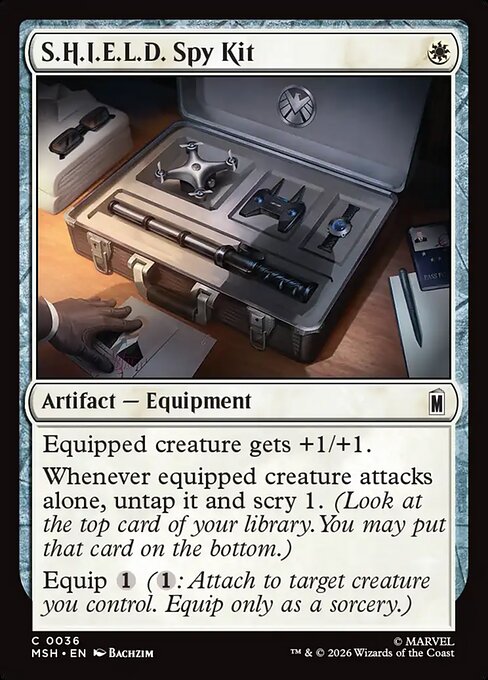 S.H.I.E.L.D. Spy Kit - Magic: The Gathering MSH #36