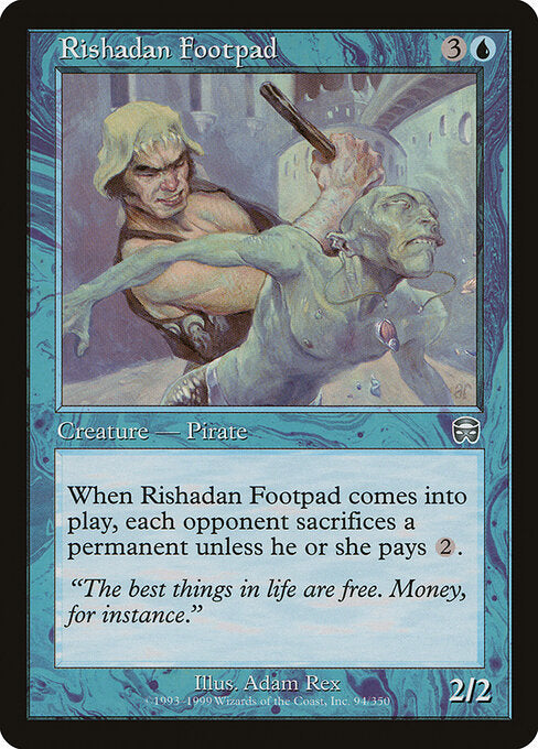 Rishadan Footpad - Magic: The Gathering MMQ #94