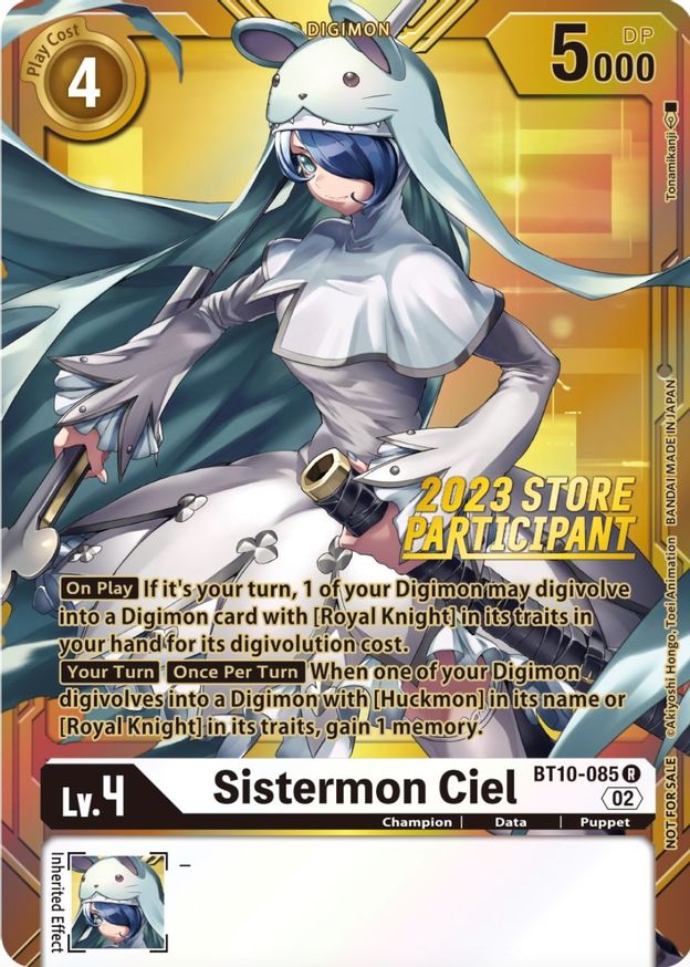 Sistermon Ciel (2023 Store Participant)  - BT10-085