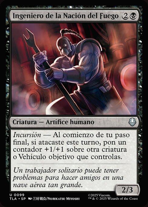 Fire Nation Engineer · TLA #99 · ES