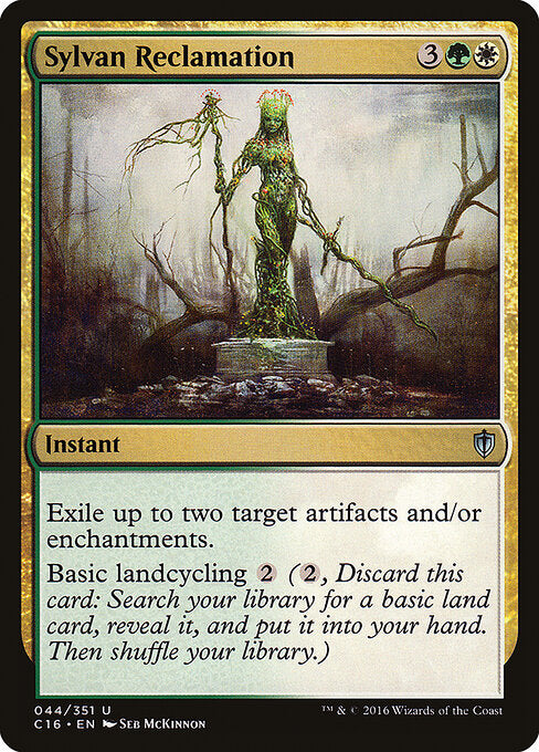Sylvan Reclamation - Magic: The Gathering C16 #44