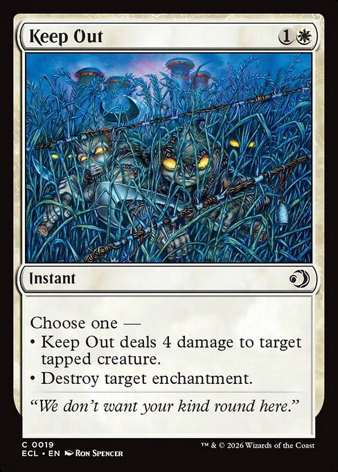 Keep Out - Magic: The Gathering ECL #19
