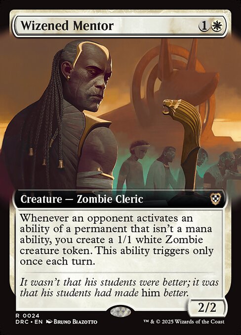 Wizened Mentor - Magic: The Gathering DRC #24