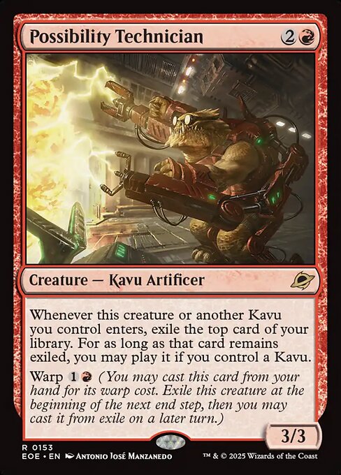 Possibility Technician - Magic: The Gathering EOE #153