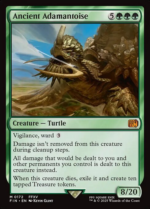 Ancient Adamantoise - Magic: The Gathering FIN #172