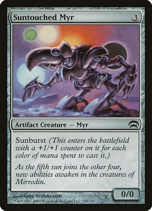 Suntouched Myr - Magic: The Gathering HOP #128