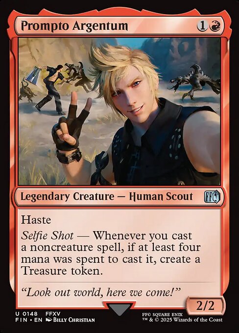 Prompto Argentum - Magic: The Gathering FIN #148