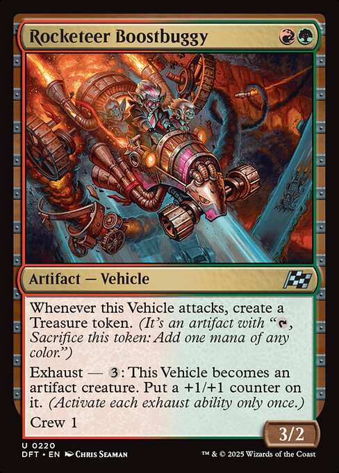 Rocketeer Boostbuggy - Magic: The Gathering DFT #220